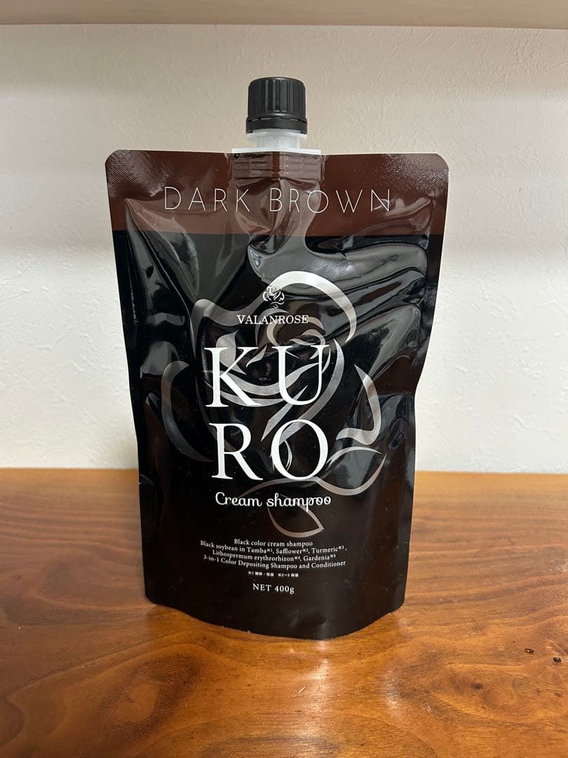 KURO カラーシャンプー ダークブラウン4個セット