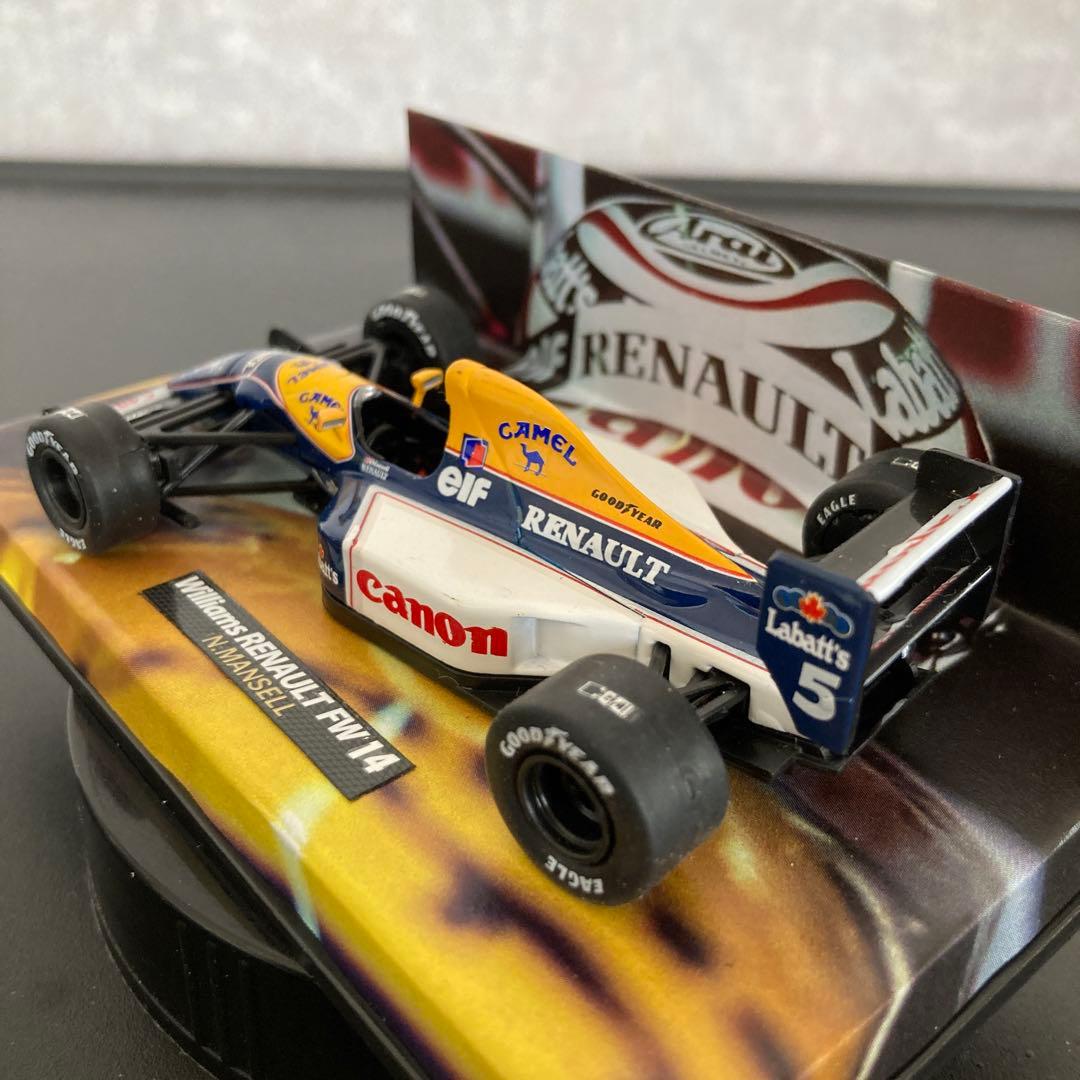 F1 ウィリアムズ FW14 ナイジェルマンセル ケースは ミニチャンプス