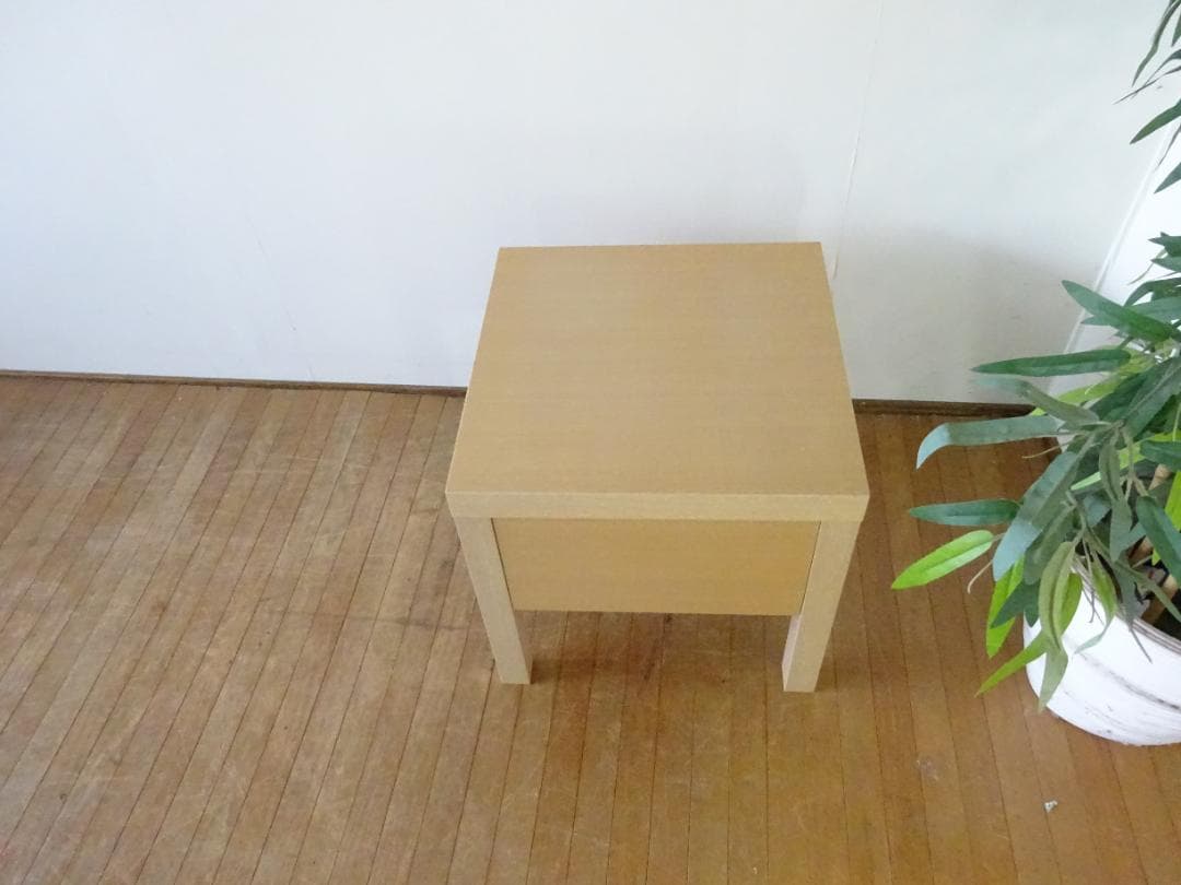 シモンズ　ナイトテーブル　引き出し付き　ナチュラル　NT0811