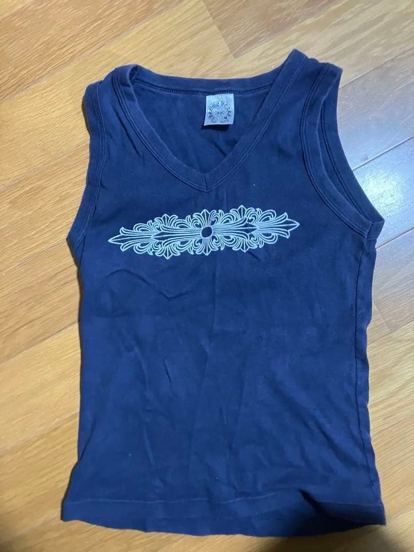 CHROME HEARTS ネイビー タンクトップ
