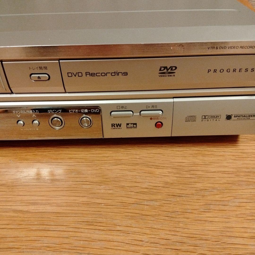 MITSUBISHI　ビデオ一体型DVDレコーダーDVR-S300＆リモコン