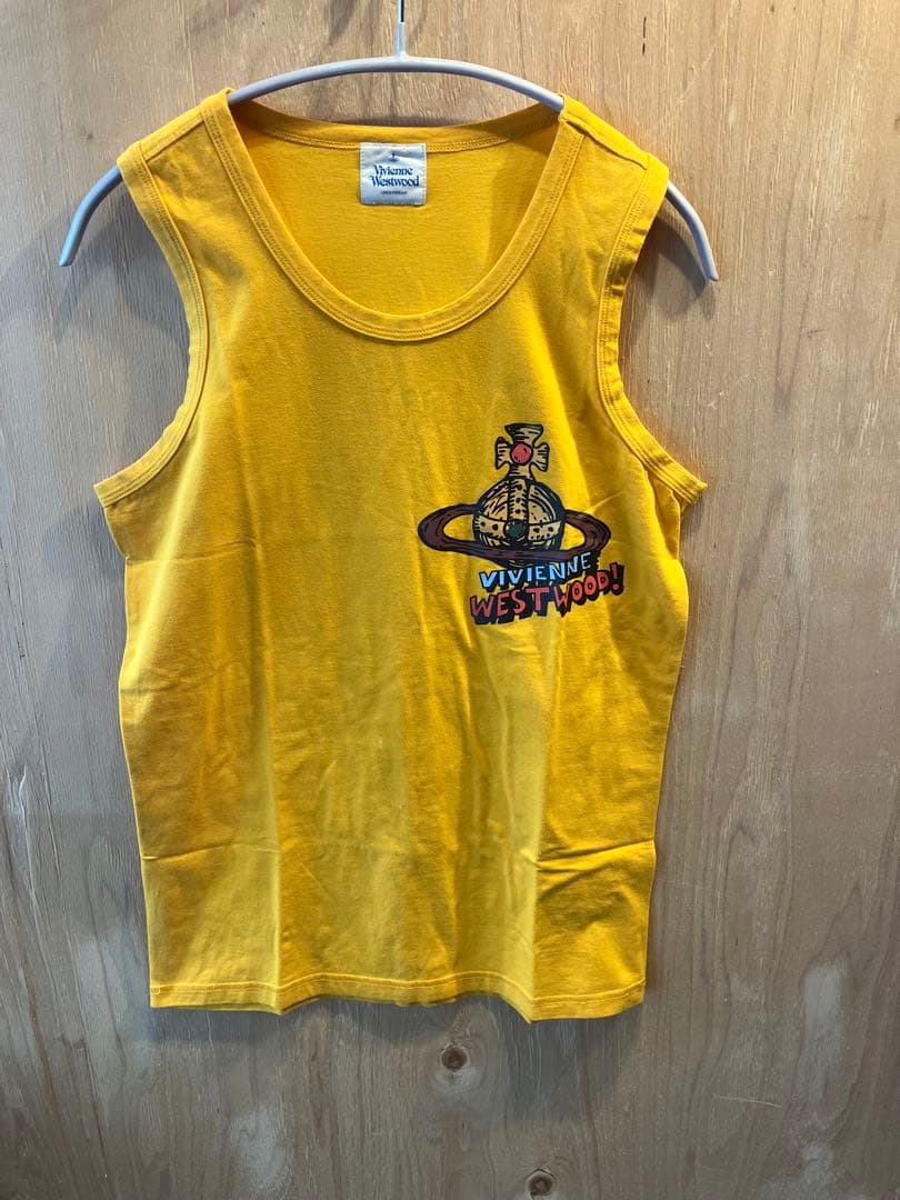 激レア　Vivienne Westwood イエロー タンクトップ M