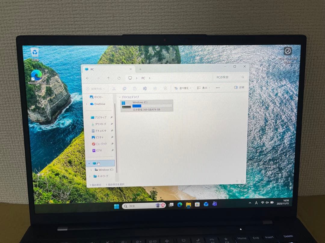 Lenovo X1 Carbon Gen10 16GB I7-12Th オフィス