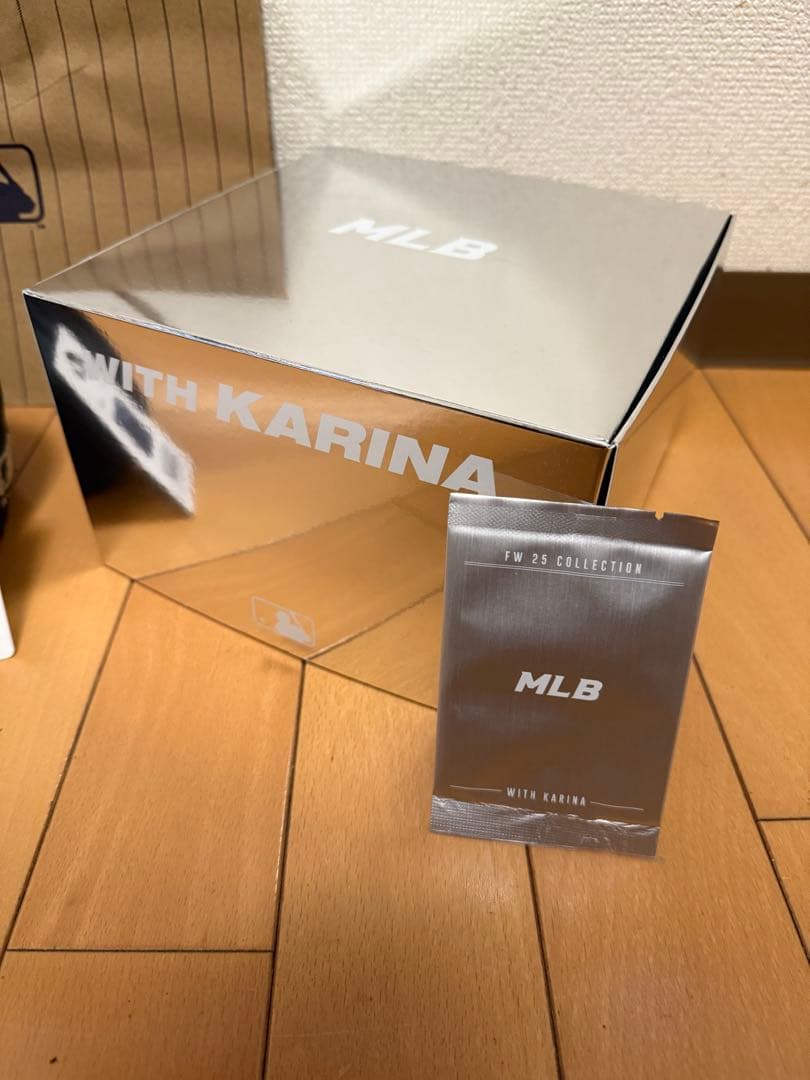 N*o様 MLB×aespa カリナ KARINA LAグレー 57 日本未発売