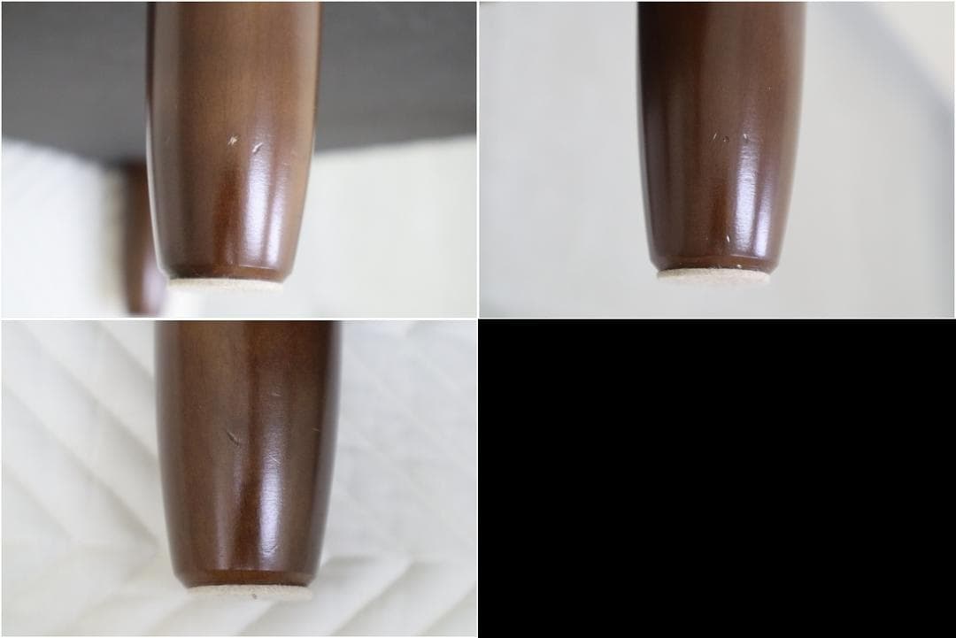 カリモク60 ロクマル オットマン スタンダード ブラック 椅子 スツール