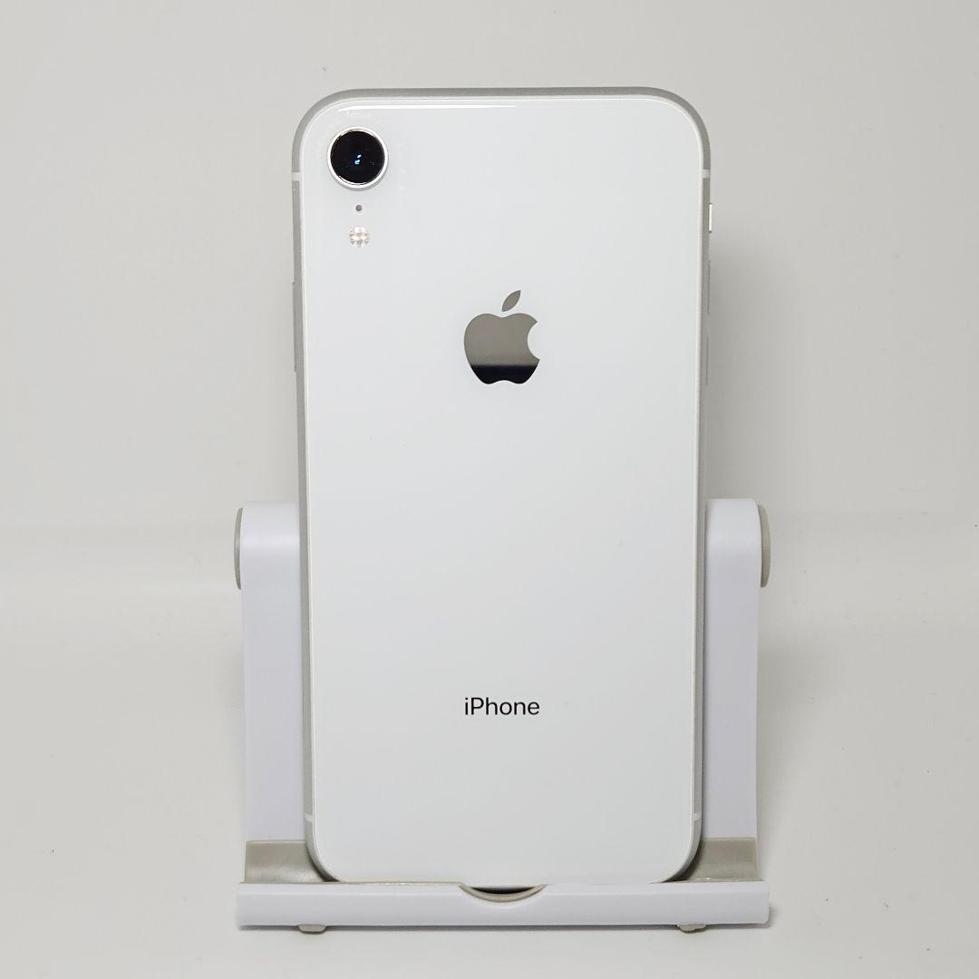 美品 動作品 iPhone XR ホワイト 128GB 本体