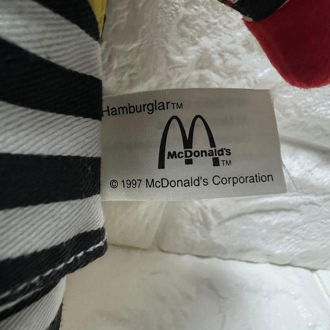 90s ビンテージ）マクドナルド　ノベルティ　ぬいぐるみ　希少な4体セット