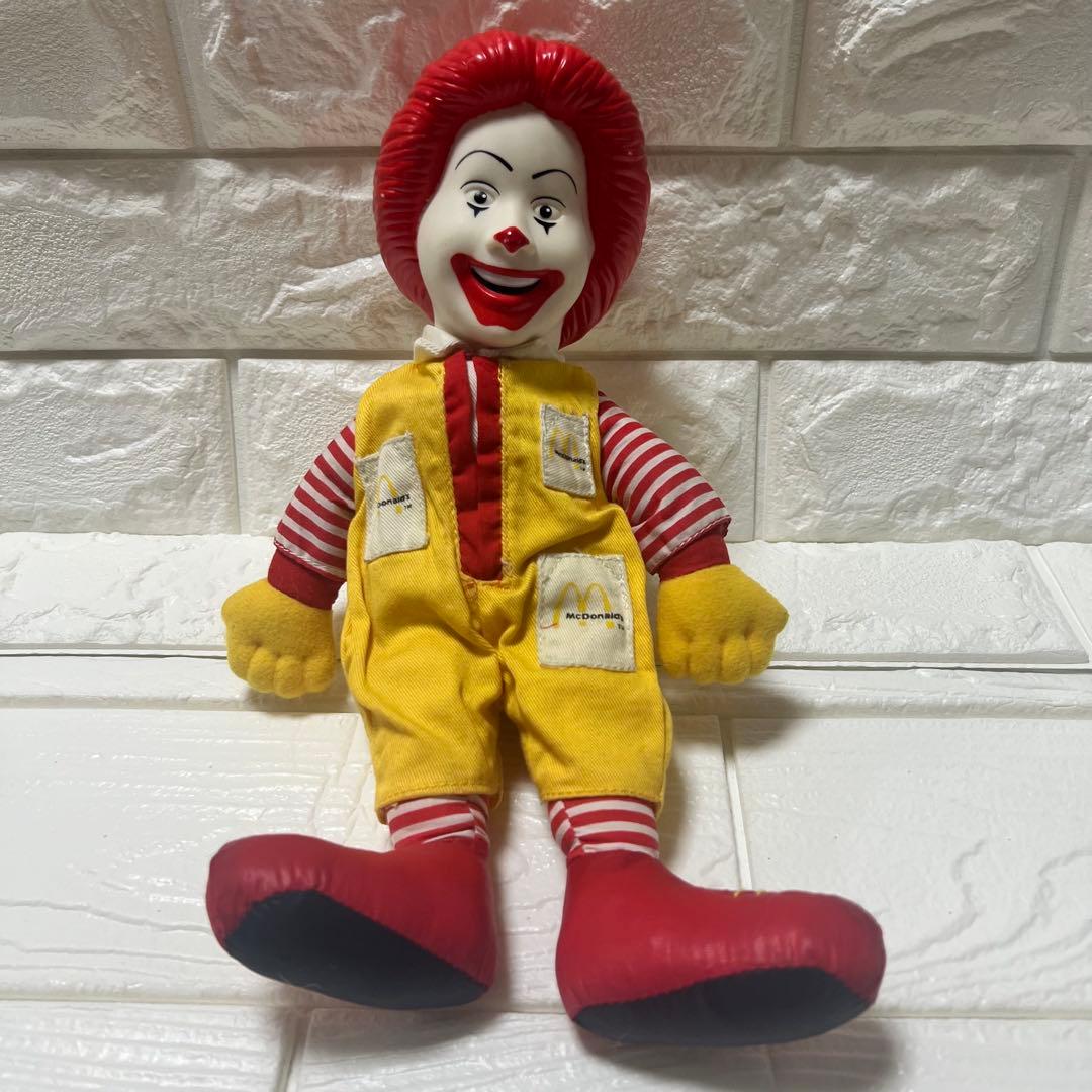 90s ビンテージ）マクドナルド　ノベルティ　ぬいぐるみ　希少な4体セット