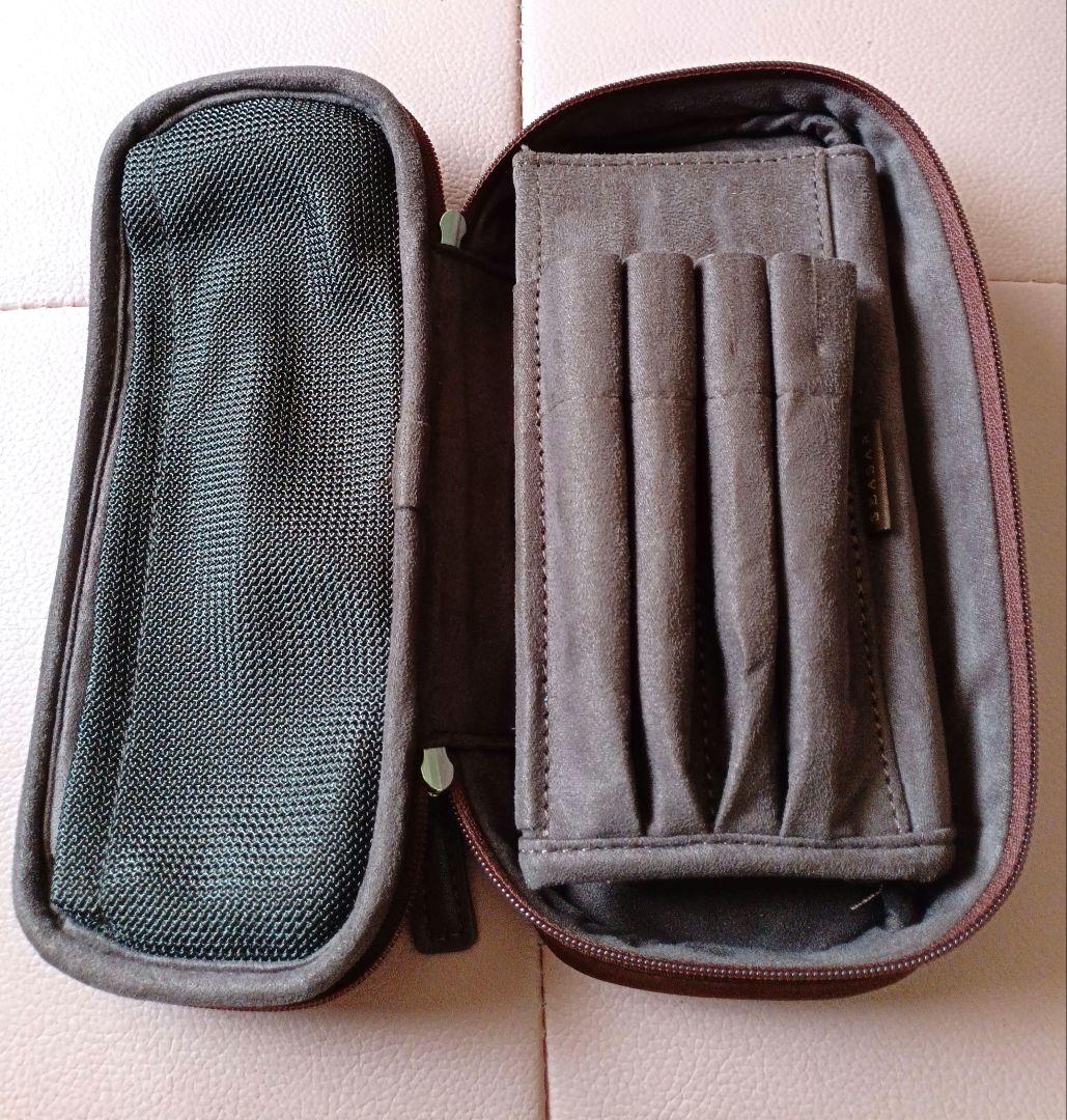 しーさーOctFold　 オクトフィールドペンケース カルロスナイロン ブラウン