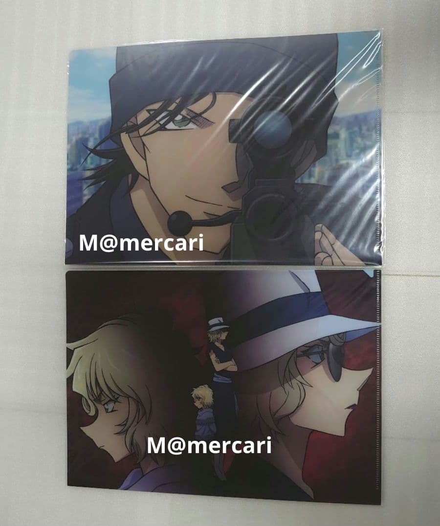 名探偵コナン 赤井秀一 緋色の弾丸 場面写 クリアファイル 8枚セット