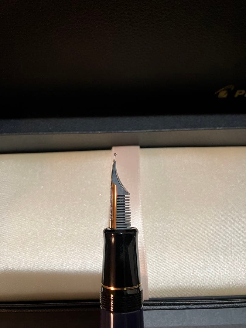 【未使用に近い】カスタムURUSHI 漆 ウルシ B 太字　紺青