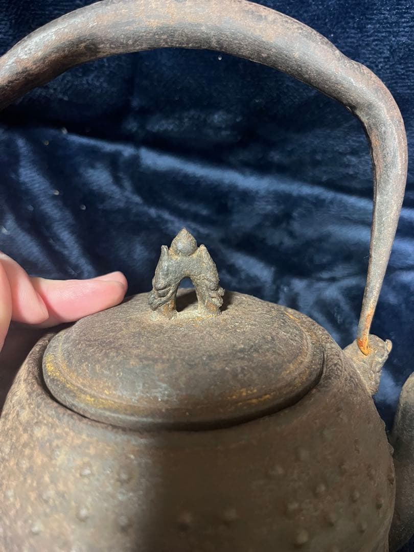 ア*ネ様 骨董品 鉄瓶