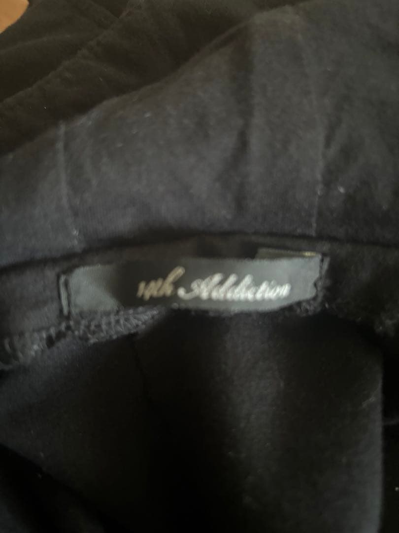 トップス 14th addiction cross zip hoodie