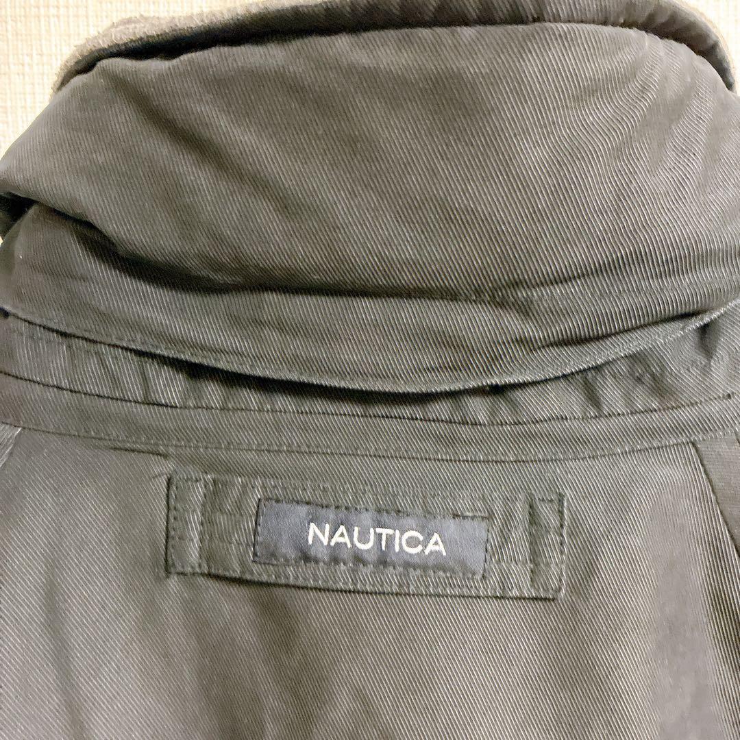 OLD NAUTICA ノーティカ 裏フリース　中綿　ウォームアップジャケット