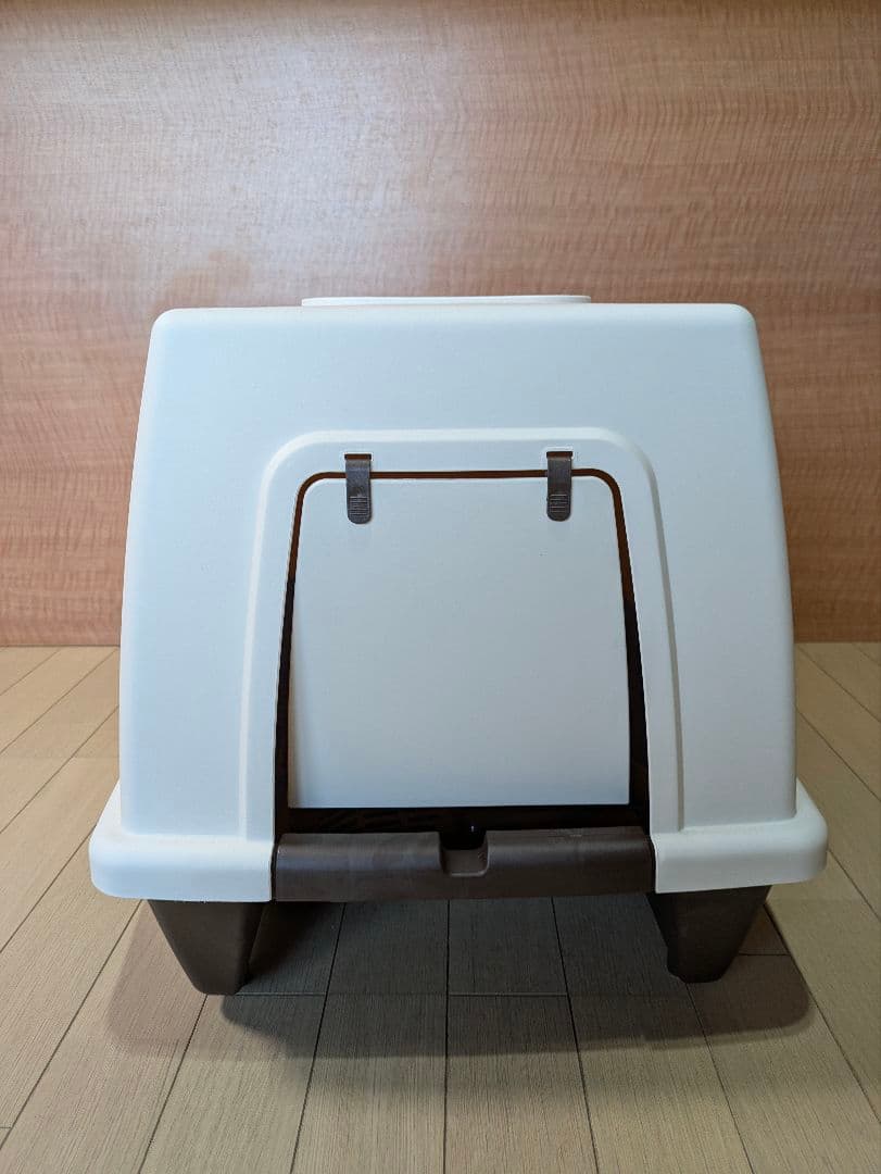【3個売り】猫トイレ 蓋付き 大きめサイズ幅44cm,奥行62cm,高さ42cm