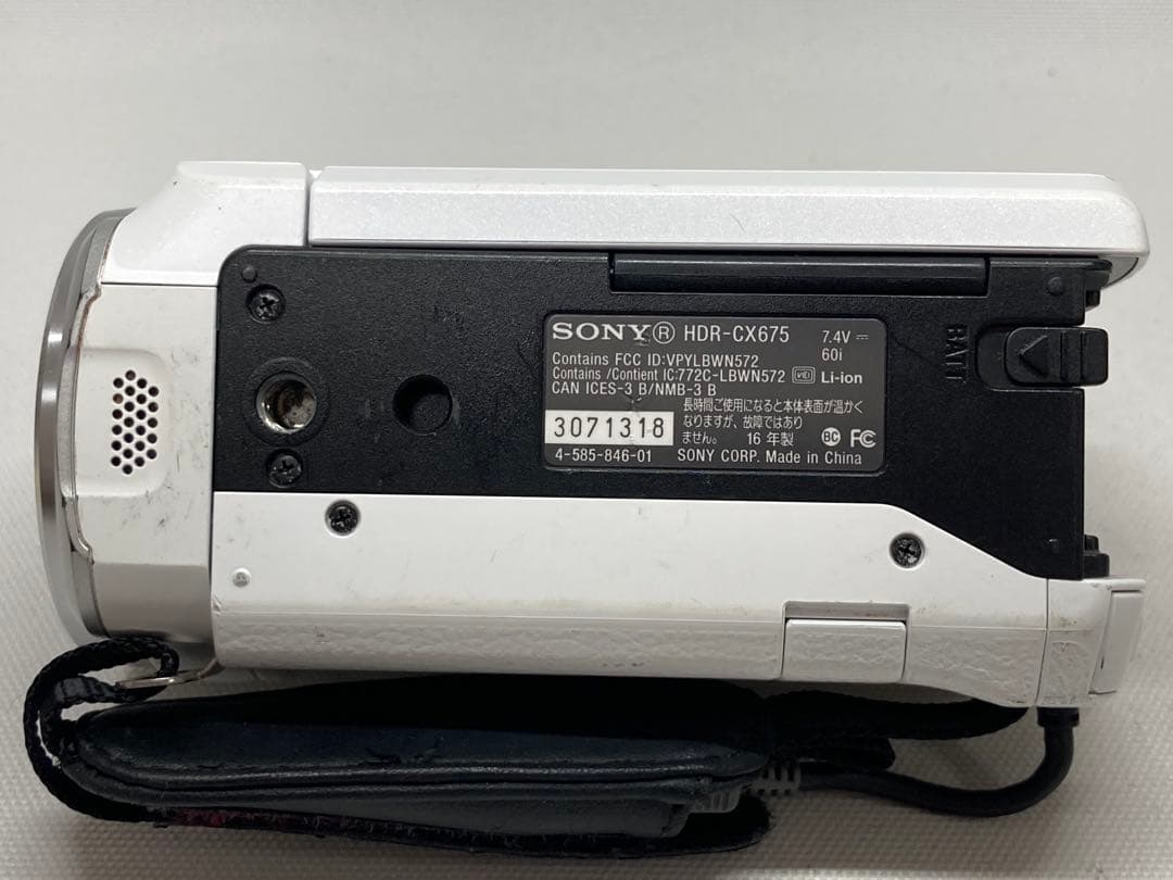 概ね美品　SONY　Handycam　HDR-CX675　h02a108dd