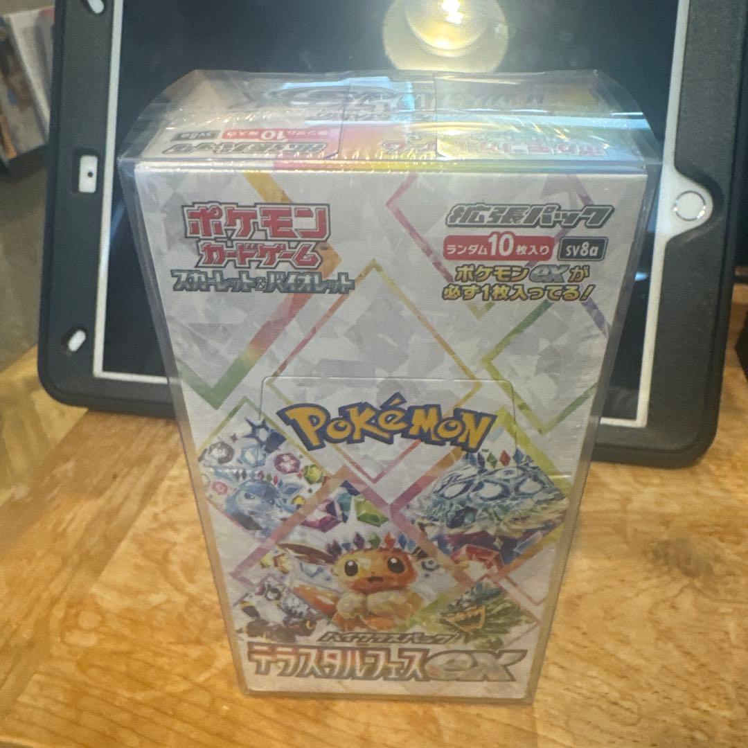 ポケモンカード イーブイヒーローズ　テラスタルフェス未開封BOXシュリンク付き