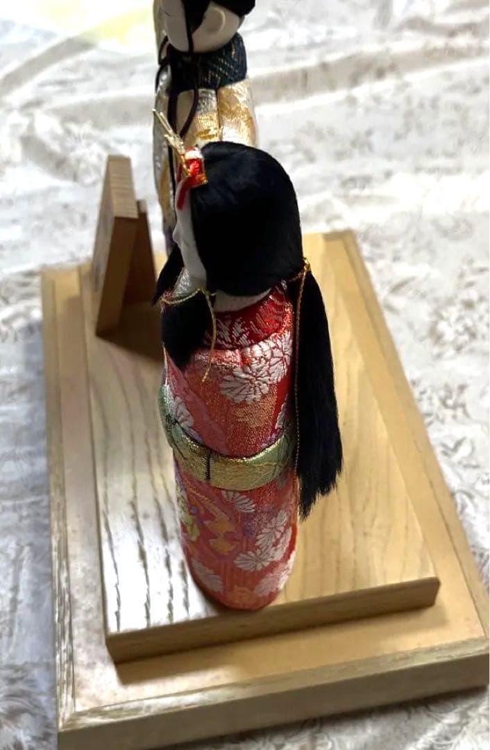 雛人形　江戸木目込人形　神雛　立ち人形　ひな人形　木村一秀