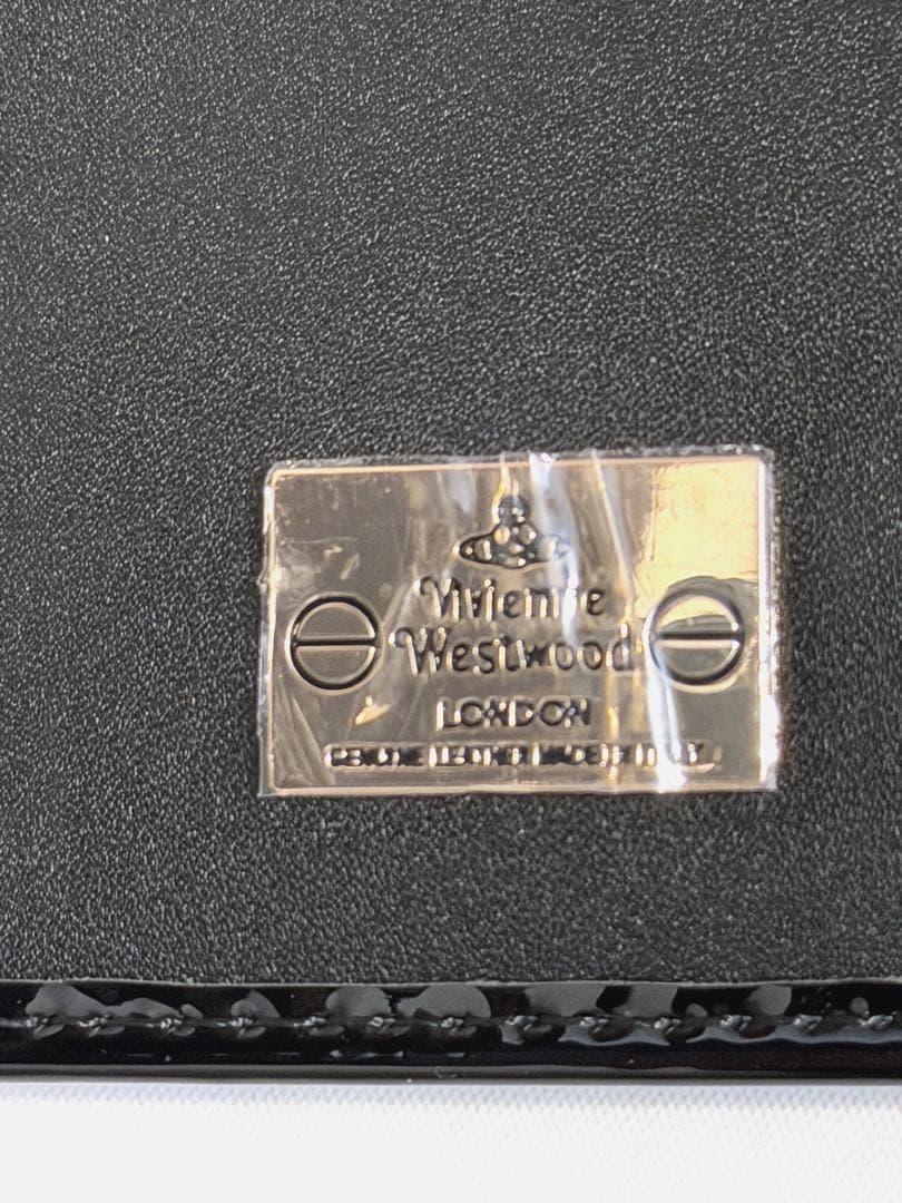 【新品未使用】Vivienne Westwood 三つ折り財布 ブラック 大人気