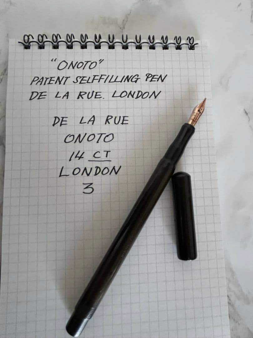 Onoto（オノト）　万年筆　プランジャー式