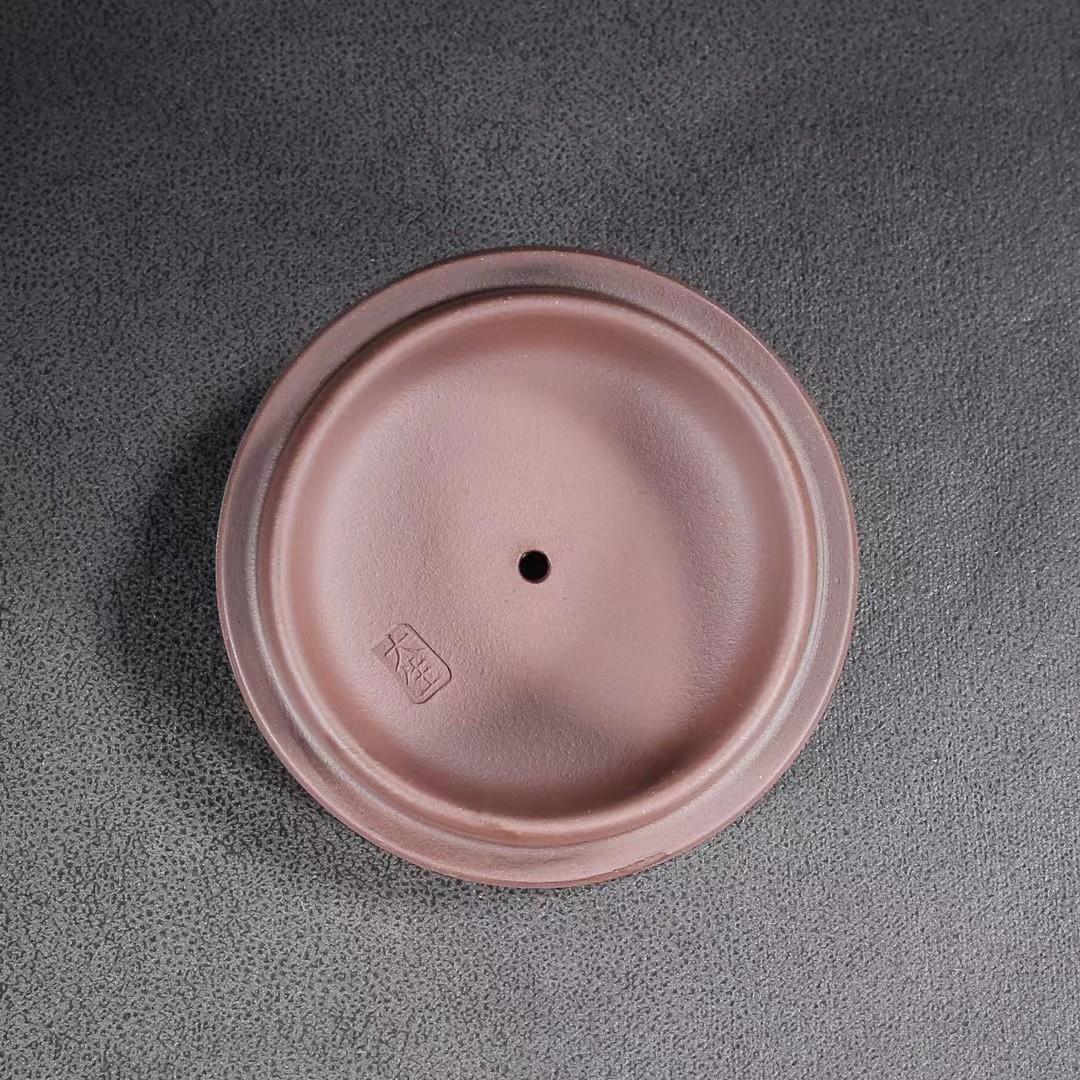 中国古美術・六角紫砂壺・ 底款:范大生・宜興原鉱・紫泥急須・茶壺・茶道具・置物