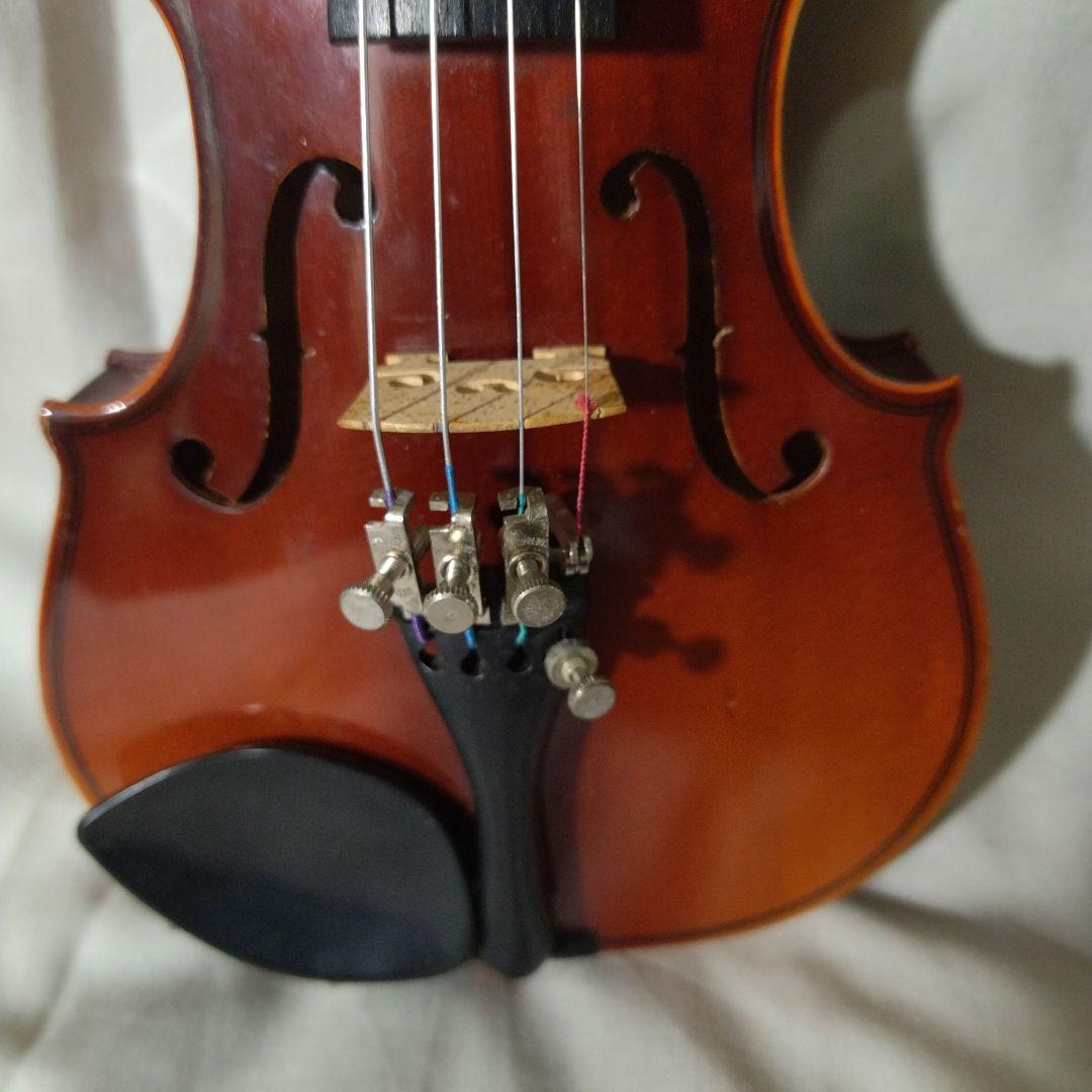♥4才前後の子供用♥スズキバイオリン1/10品番220メンテ済♥弓ケ―ス松脂付き