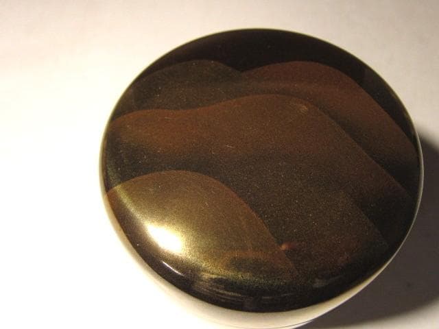 ☆松田権六　遠山蒔絵大棗☆表千家十三代即中斎花押☆a408