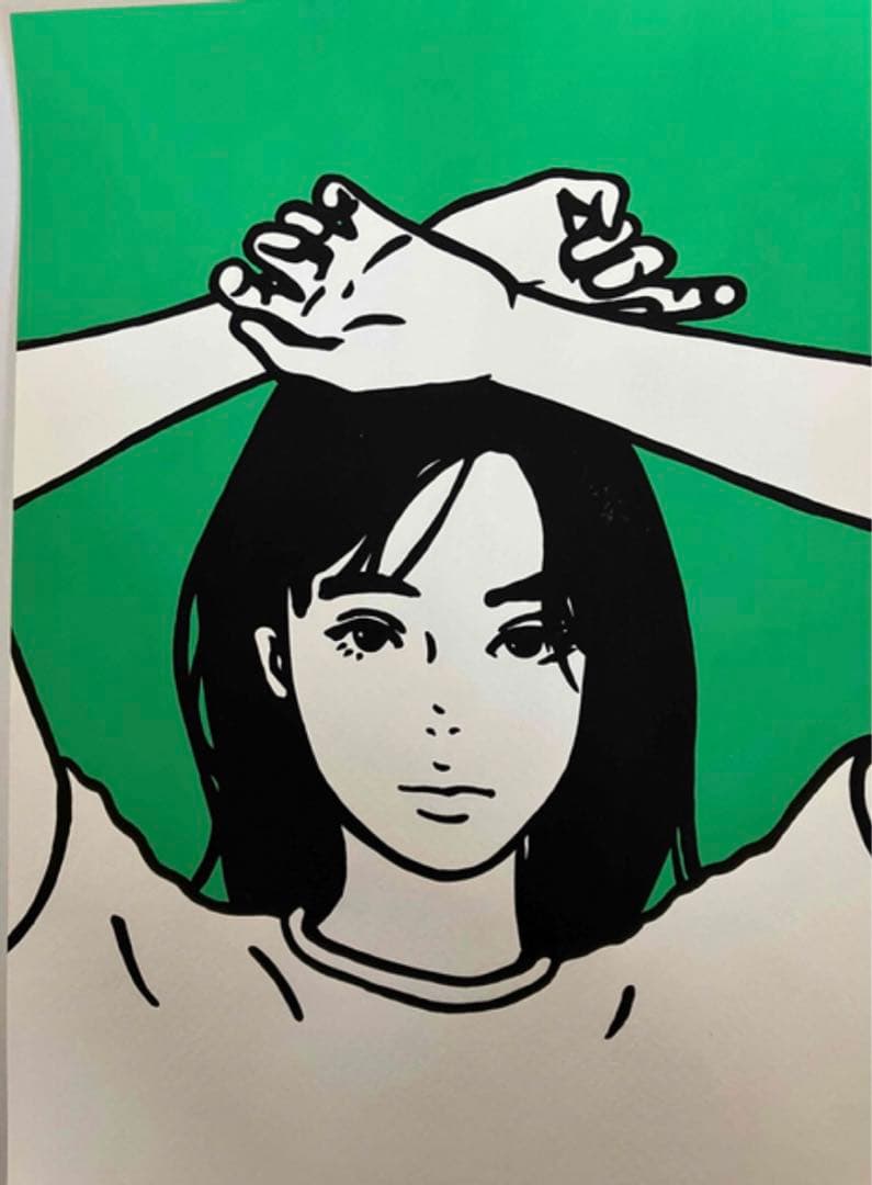 KYNE  ガシュ水彩画　1