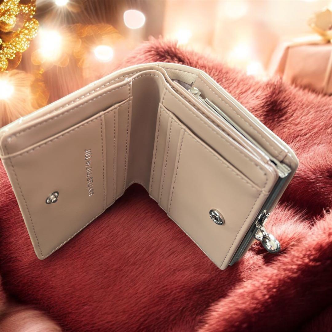 ジルスチュアート♡ビジュキルティング二つ折り財布☆新品