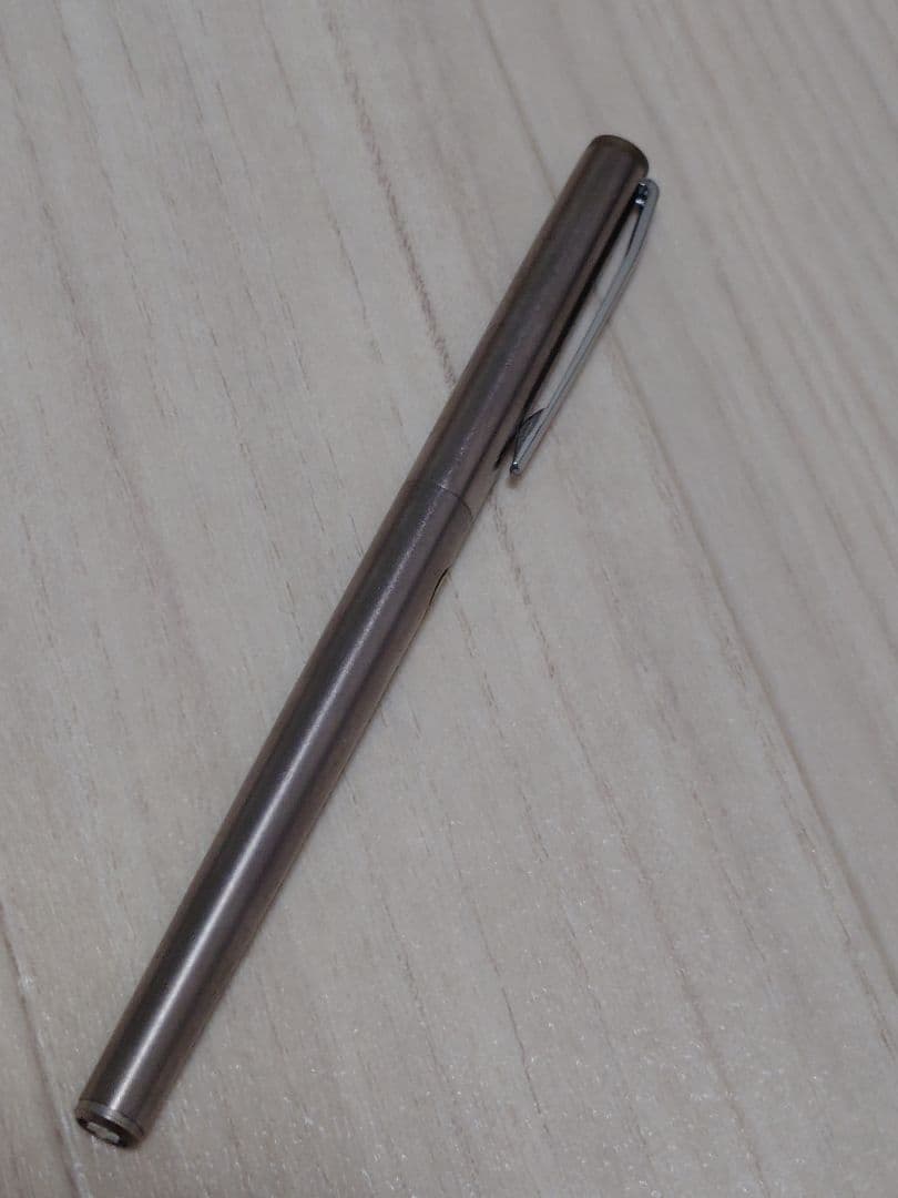 MONTBLANC モンブラン ノブレス 万年筆 EF 極細 シルバー 箱付