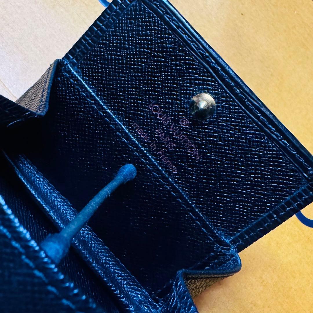 LOUIS VUITTON エピ ポルトモネ ボワット ケース 内外極美品