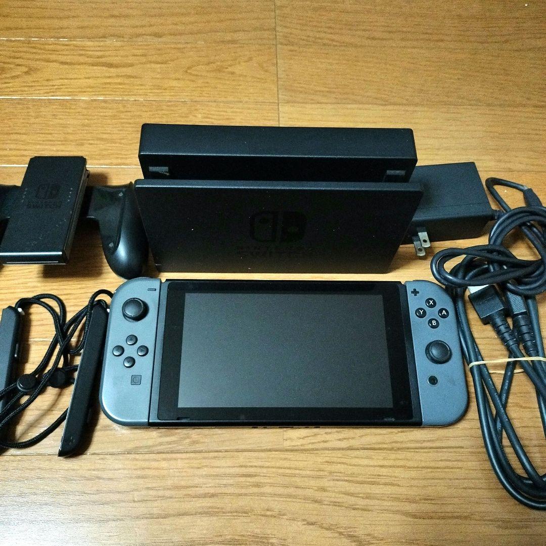 Nintendo Switch 任天堂スイッチ　グレー 本体 Joy-Con欠品