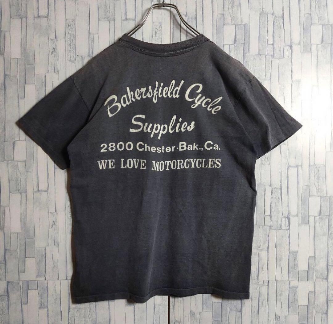 70s Harley-Davidson ヴィンテージ　Tシャツ　USA 黒
