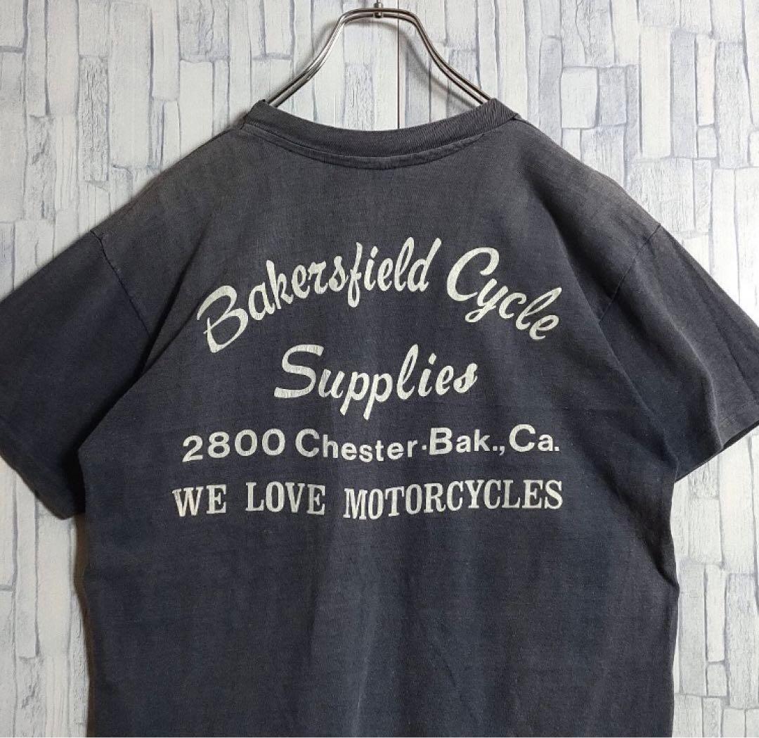 70s Harley-Davidson ヴィンテージ　Tシャツ　USA 黒