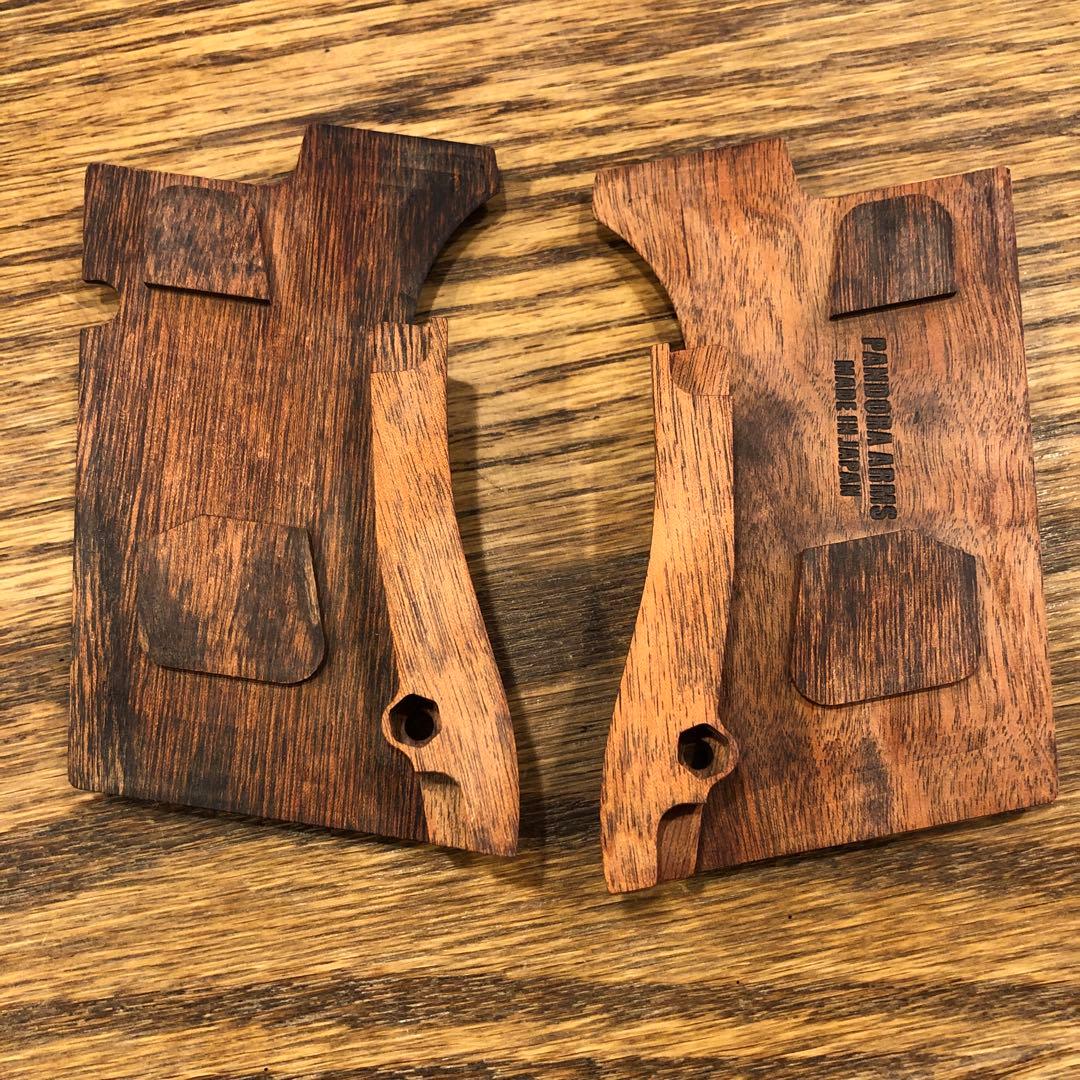 東京マルイ デザートイーグル 専用 パンドラアームズ ウッドグリップ 超美品