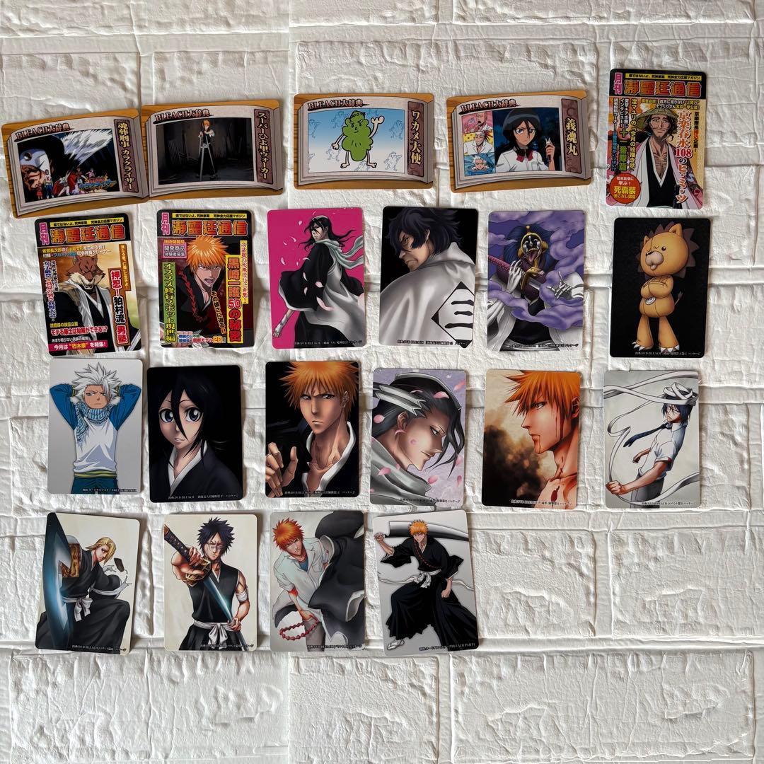 BLEACH クリアカード　トレーディングカード　97枚まとめ売り