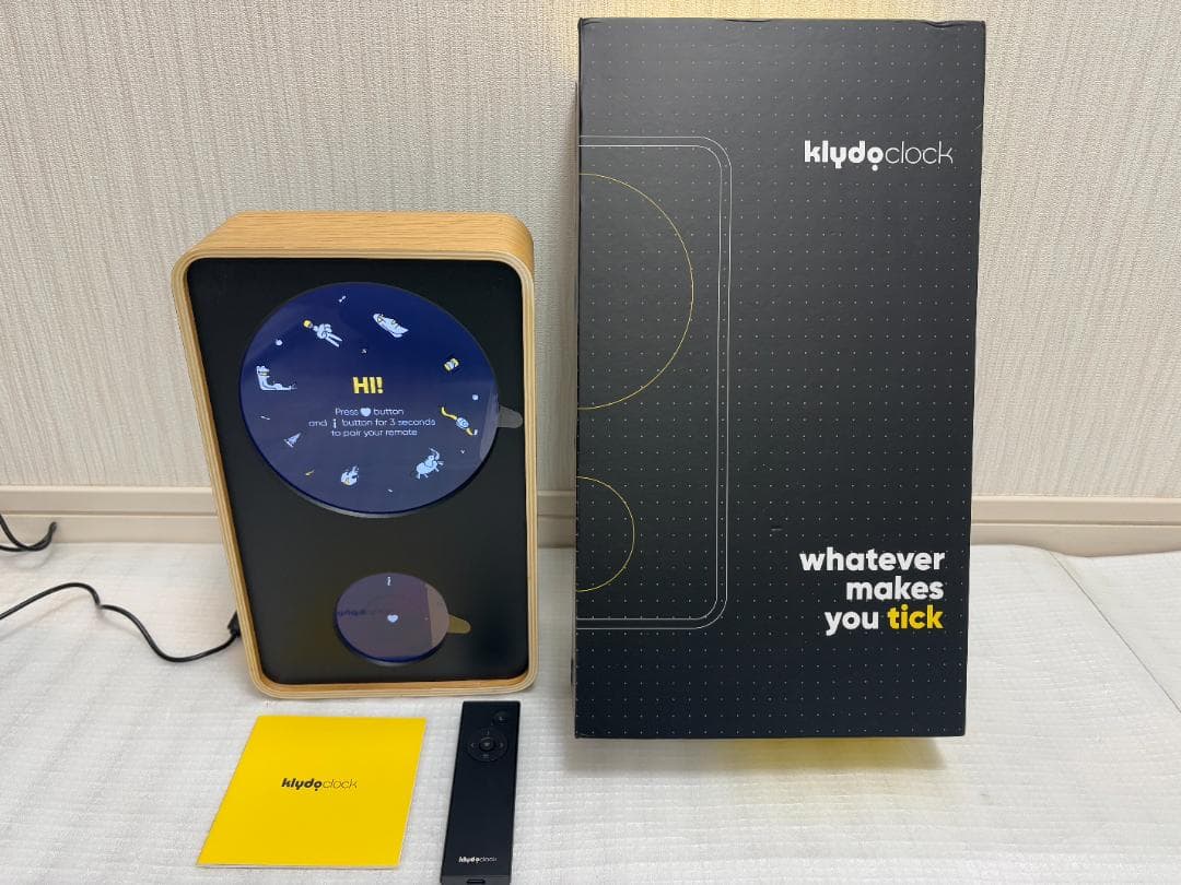 Klydoclock クライドオクロック デジタルアート アナログ時計