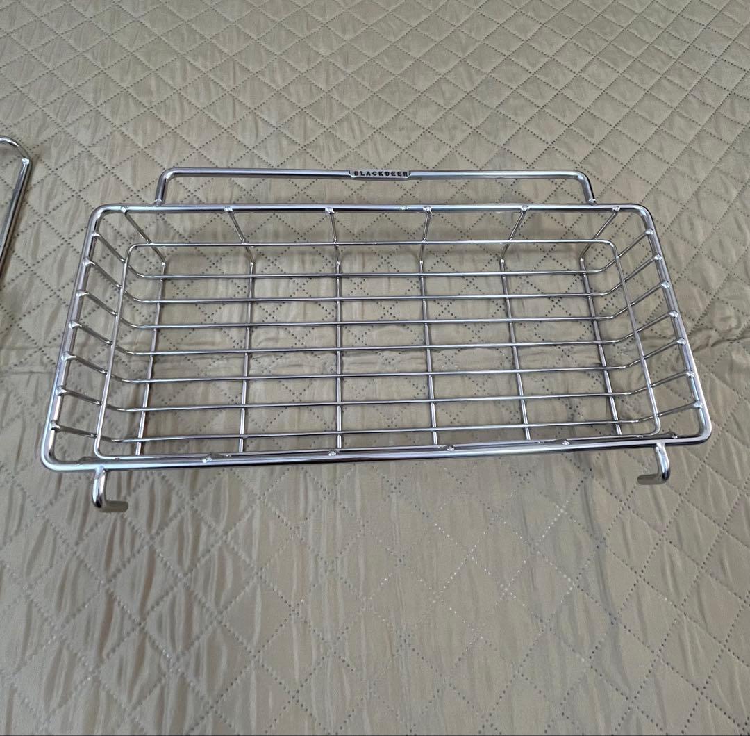 BLACKDEER 折りたたみIGTテーブル+水切りトレイ+延長ラック