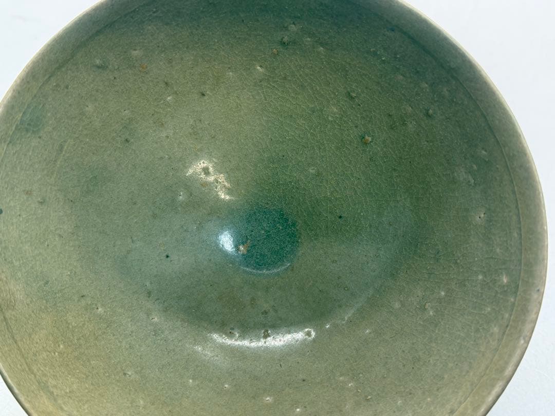 高麗青磁　蓮弁紋お碗　アンティーク　送料込み251217