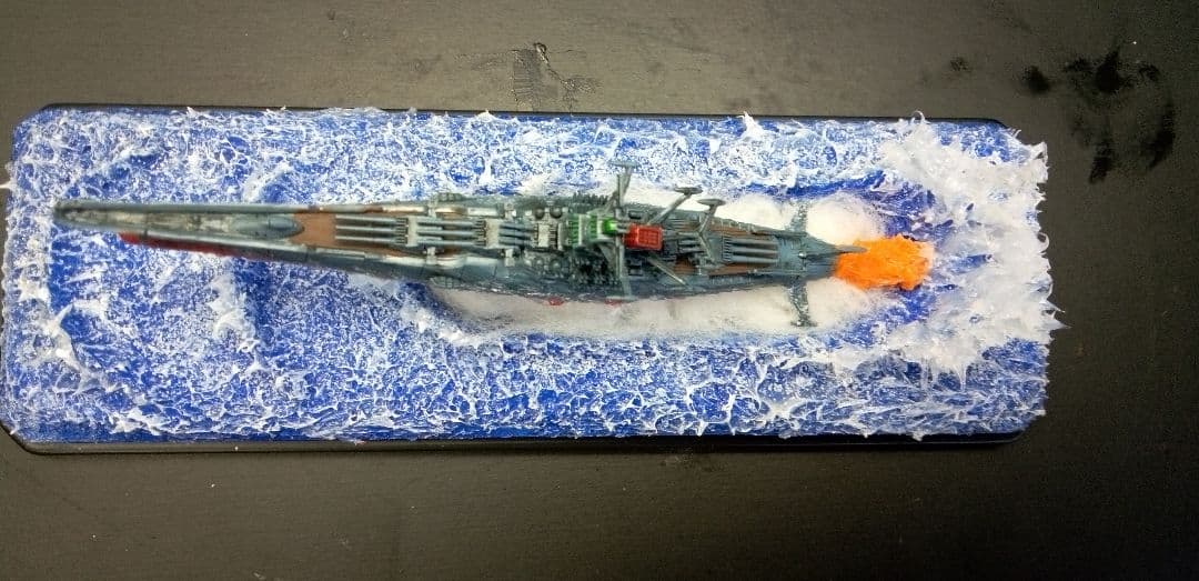 バンダイ.メカコレシリーズ.宇宙戦艦ヤマト2199 ジオラマ 完成品