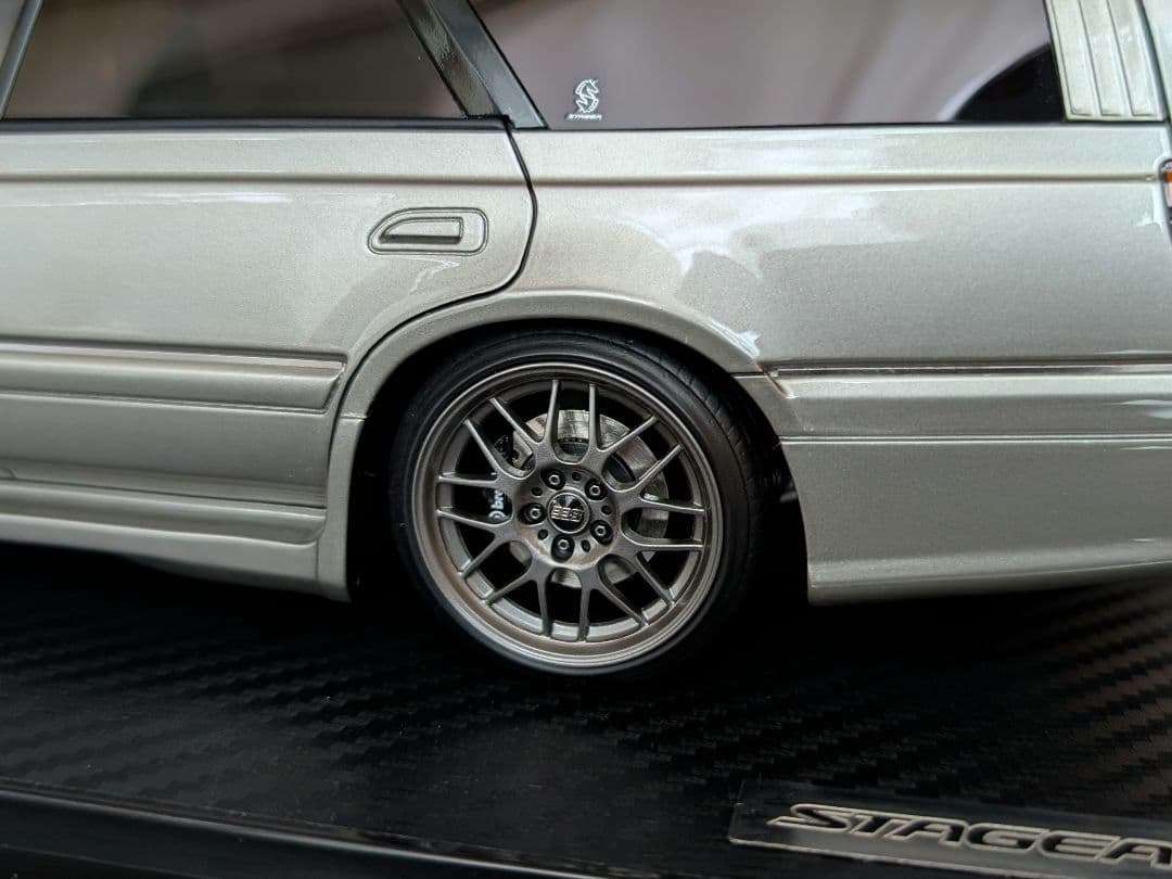 イグニッションモデル 1/18 NISSAN ステージア 260RS シルバー