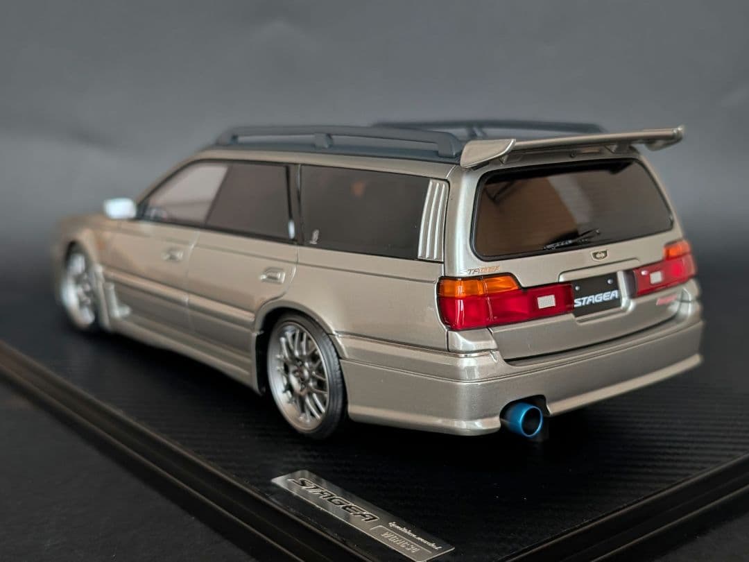 イグニッションモデル 1/18 NISSAN ステージア 260RS シルバー