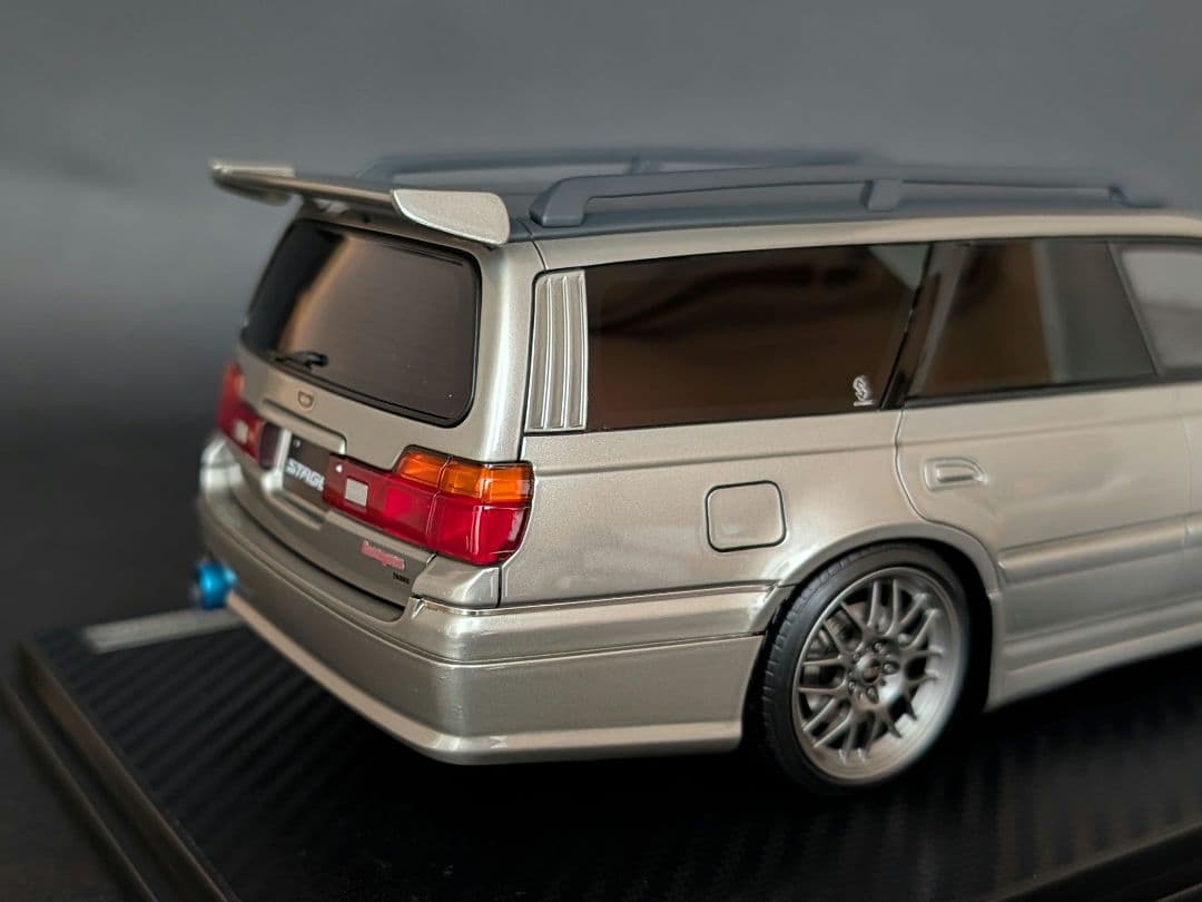 イグニッションモデル 1/18 NISSAN ステージア 260RS シルバー