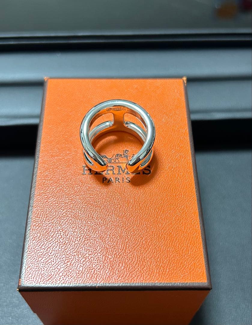 【新品未使用】エルメス　GM61 オスモズ　リング　シェーヌダンクル
