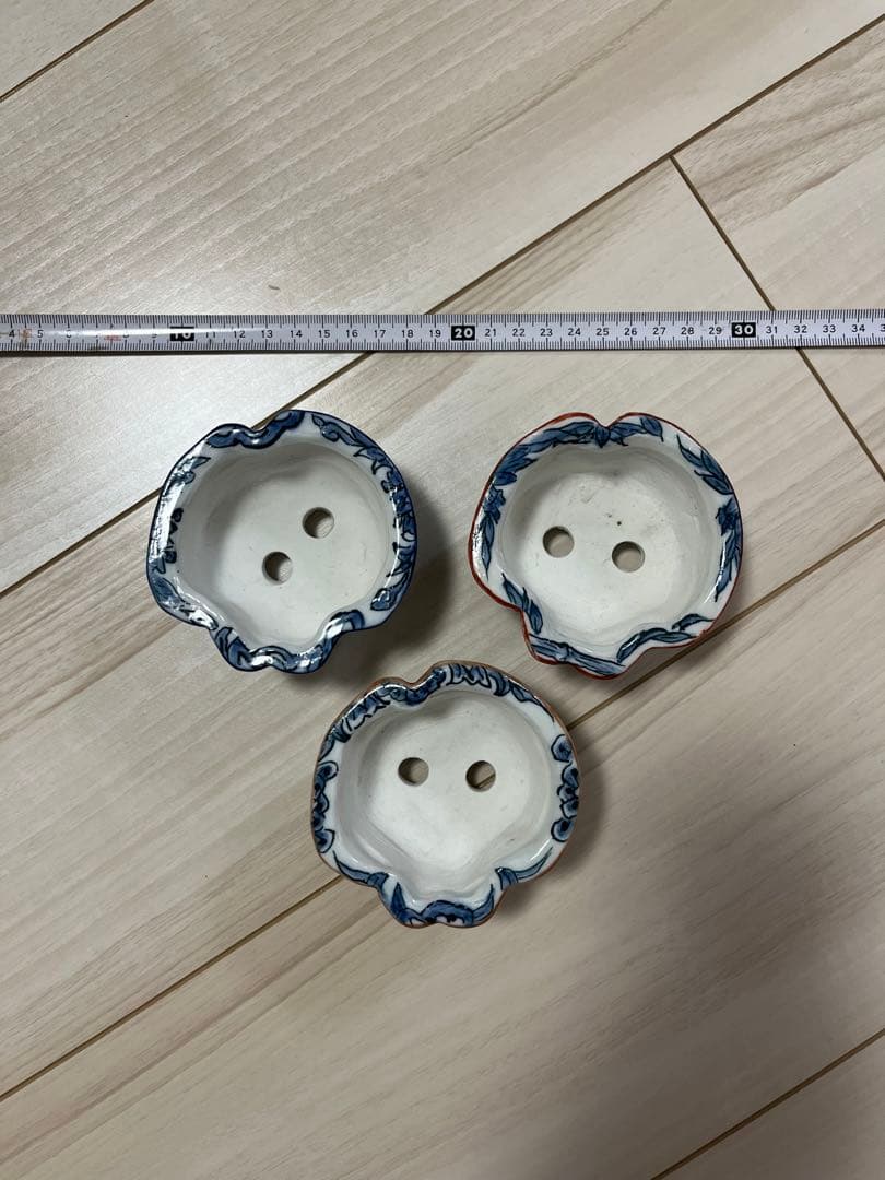 陶翠鉢　盆栽鉢　3点セット①