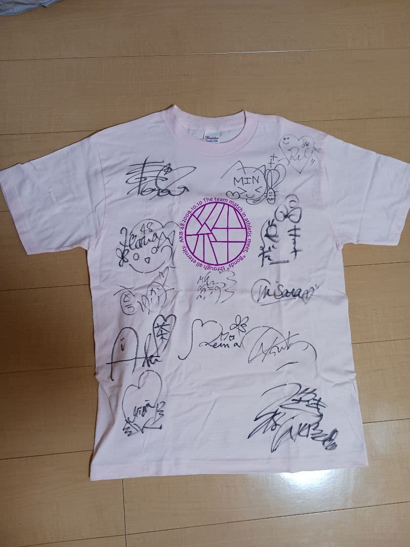 AKB48 2009 運動会　チームA 直筆サイン入りTシャツ