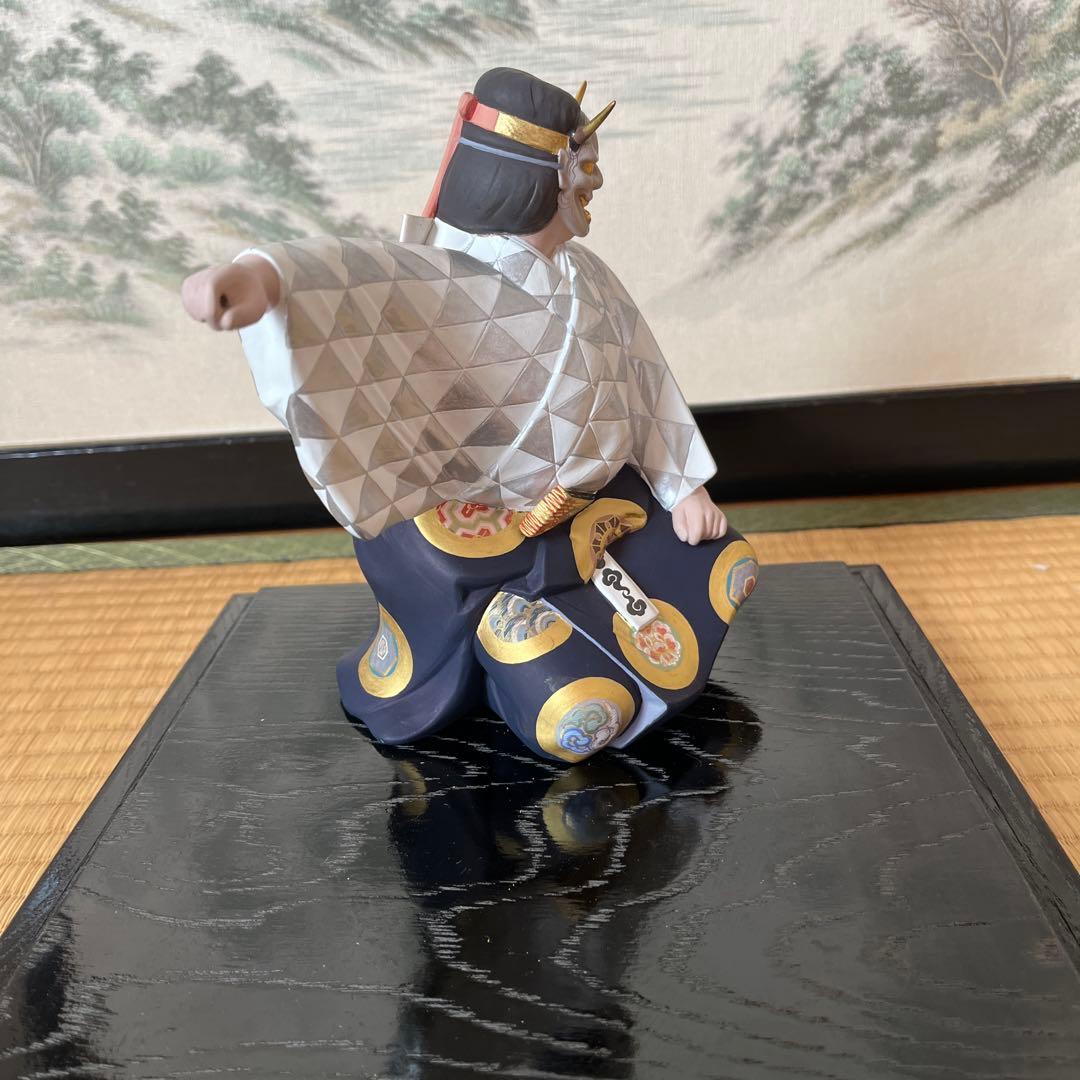 博多人形　能「葵の上」　一春作