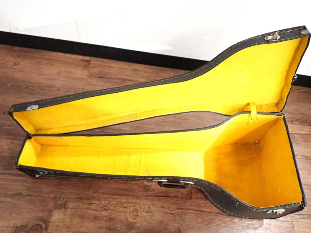 シタール ハードケース付き 民族楽器 インド 51457