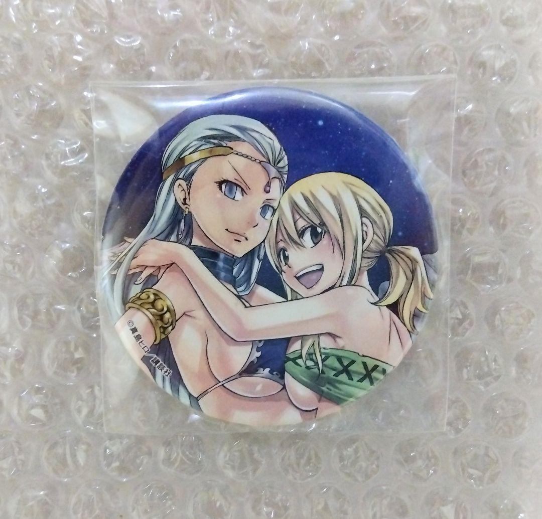 フェアリーテイル 缶バッジ ルーシィ＆アクエリアス