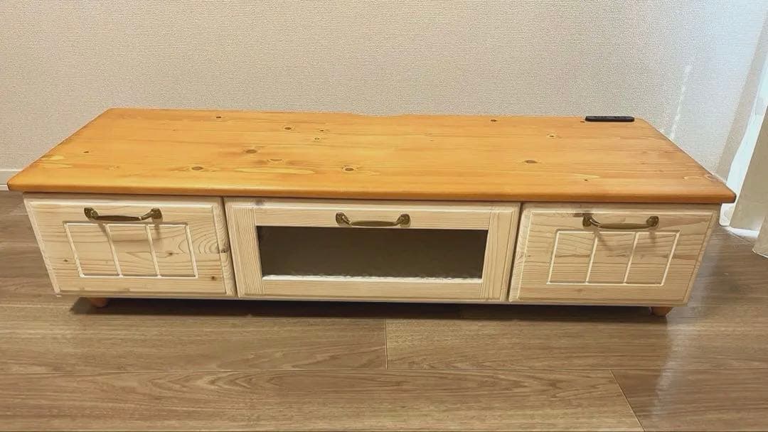 テレビボード テレビ台 120cm コンセント 北欧 天然木 木製 カントリー